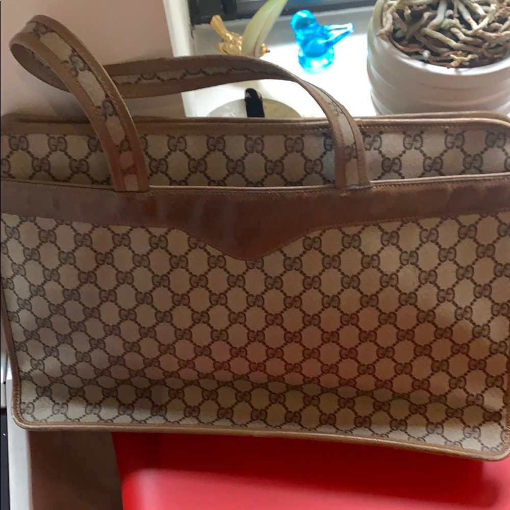 Vintage Gucci Laptop Bag - Picture 3 of 4
